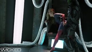 WickedParodies - Supergirl Seduces Braniac Into Anal Sex - 1 image
