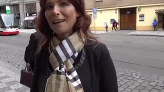 Hot Aged MOMMY Anal Drilled by Stranger in Prague on Vacation - 1 image