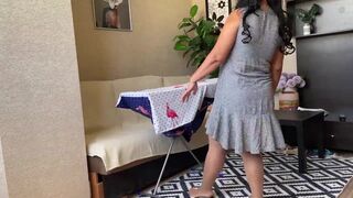 Homemade stepmom wishes sex and substitutes her large wazoo for anal - 2 image
