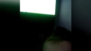 that guy loses his virginity watching the game of Spain Vs Germany 1-1 how admirable to do this. Homemade clip - 3 image