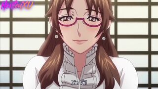 Hentai / Stepmother cumming from her first time anal - 12 image