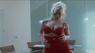 Cindy Dollar Undresses Out Of Her Red Suit And Works Her Cum-Hole With A Beefy Vibe - 2 image