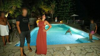 Kinky ball batter fountain party in the Porno Villa! My rectal hole is for everyone! Free choice of hole! - 1 image