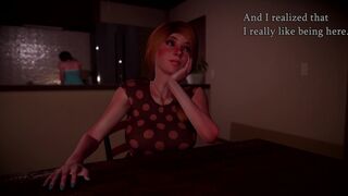The guy suddenly found out the secret of his aunt and girlfriend, and he liked it - 3d Futa group sex - 2 image