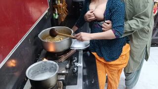 Desi Housewife Anal Sex In Kitchen While She Is Cooking - 3 image