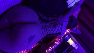 RedFantasies FREEBIES: Threw on my black slutty net outfit and went to suck dick - 11 image