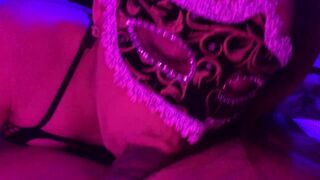 RedFantasies FREEBIES: Threw on my black slutty net outfit and went to suck dick - 15 image