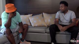 Maxine X, Jack Blaque & Rico Shades In A DP & Threesome Session!