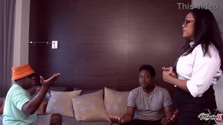 Maxine X, Jack Blaque & Rico Shades In A DP & Threesome Session! - 6 image