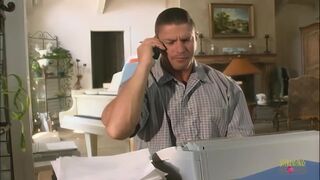 Instead of flirting he eats the milf out and makes her eager for anal sex - 13 image