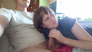 Ukrainian Milf Blowjob, Doggystyle Sex, Vaginal and Anal Creampie, Cum In Mouth, Swallow - 13 image