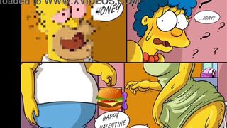 Housewife Received An Unusual Gift On Valentine's Day. A Large Venous Dick Was Sticking Out Of The Wall, Which Was Ready To Fill Her Ass Hole With A Powerful Stream Of Hot Sticky Sperm / Comic - 10 image