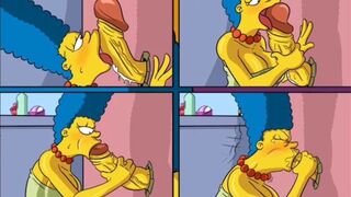 Housewife Received An Unusual Gift On Valentine's Day. A Large Venous Dick Was Sticking Out Of The Wall, Which Was Ready To Fill Her Ass Hole With A Powerful Stream Of Hot Sticky Sperm / Comic - 3 image