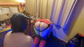 5 Days of Pegging - Day 1: Mistress Stretched His Ass, Pegged and Farted in His Face