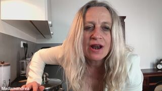 Hot fisting experience in the kitchen in private - 11 image