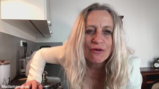 Hot fisting experience in the kitchen in private - 12 image