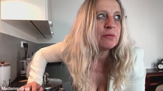 Hot fisting experience in the kitchen in private - 14 image