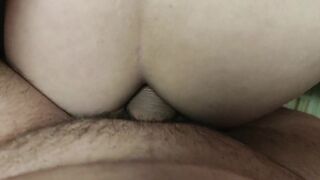 POV ANAL - Hot Sexy Stepmom MILF Fucked in her Big Ass Doggystyle and gets Creampie in Asshole - 7 image