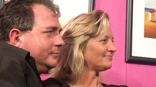 Mom has a new boyfriend and he always brings his ex to fuck!