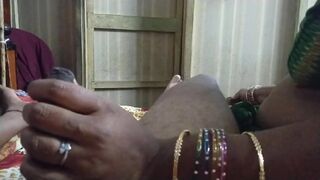 Aged aunty afair with sister's husband