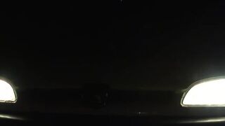 Beautiful and sexy slut in the middle of the night