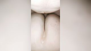 Curvy MILF couple anal