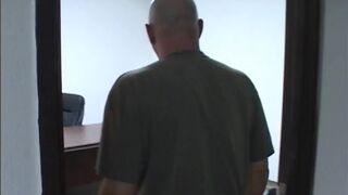 Mexican Granny Maid Gets Anal Abused - 1 image