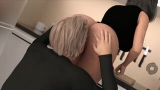 Lust And Life Cap 24 - Fucking With A Huge Ass MILF In The Kitchen