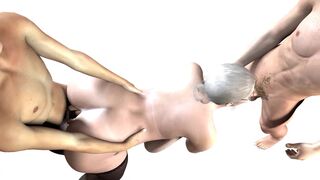 Esmeralda Sandwitch Threesome