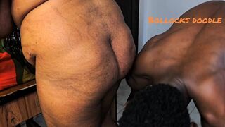 Step-daughter Faithy gets her ass drilled by Pato's massive cock while busty Faithy watches