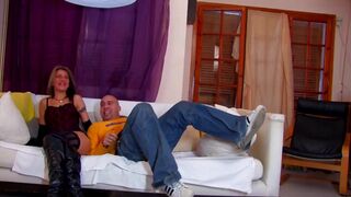 Sonia Lion and Max Cortes go wild in a rough anal MILF slut session with real orgasms - 1 image