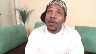 BBCs ravage shorty, Charlie & Chennin Blanc in wild threesome with facial cumshots - 1 image