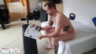 Julia Exclusiv & Dacada2 share a steamy threesome with cum in mouth