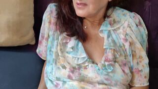 Hot MILF Tumanova moans loudly while riding Nick's big cock in stockings - 10 image