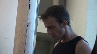 Stepson pounds Magda Polak in a public restroom, cums hard and swallows every drop - 6 image
