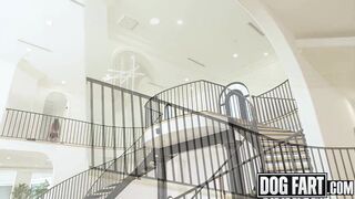 Katrina Colt's tight ass gets destroyed by a massive BBC while wearing a wet Oiled Dildo - 3 image