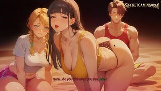 Busty MILF gets her tight ass drilled hard & filled with cum in 3D Hentai Porn Game - I Love Your Wife Part 02 - 3 image