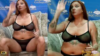 Ginger James moans in pleasure as her tight holes get drilled with a magic wand in close-up POV action - 3 image