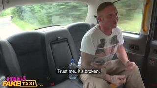 Female Fake Taxi the Broken Dick Anal Test Fuck - 2 image