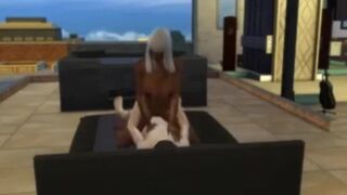 Hotty is Satisfying her Paramour-SIMS - 11 image