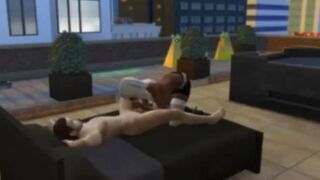 Hotty is Satisfying her Paramour-SIMS - 4 image