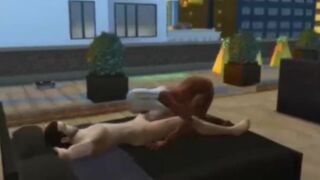 Hotty is Satisfying her Paramour-SIMS - 6 image