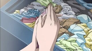 Step Mama Caught Her Son Masturbating With Her Underware | Uncensored Anime - 8 image