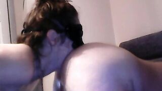 Gazoo licking with my hubby compilation recorded on web camera - 5 image