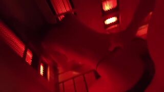 Hot Breasty Mother I'd Like To Fuck got Screwed From Behind In Sauna - 5 image
