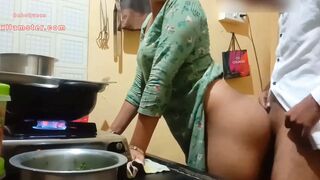 Indian Bhai-Bahan Fuck In Kitchen Clear Hindi Audio - 1 image