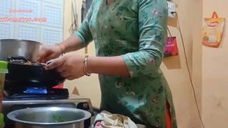 Indian Bhai-Bahan Fuck In Kitchen Clear Hindi Audio - 3 image