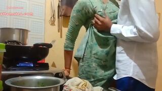 Indian Bhai-Bahan Fuck In Kitchen Clear Hindi Audio - 4 image