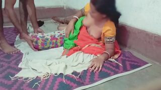 Desi Sex With Unsatisfied Sexy Bhabhi In 69 Position - 11 image