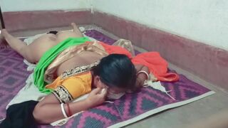 Desi Sex With Unsatisfied Sexy Bhabhi In 69 Position - 15 image